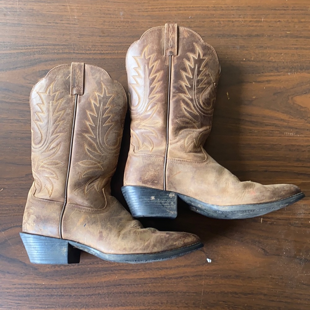 Woman’s cowboy boots